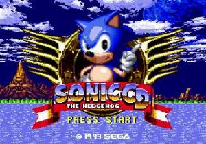 Sonic CD Title Screen